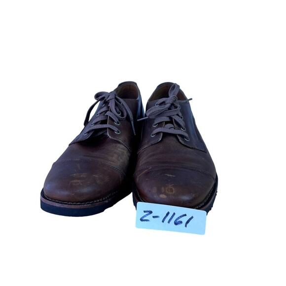 Timberland Shoes Oxford Mens 9.5 US Brown Kendrick Leather Lace Up A1NDI A3119 - Picture 11 of 11